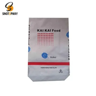 Flerväggspapper fyrkantiga bottenpåsar